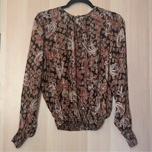 Roan & Ryan Paisley Blouse
